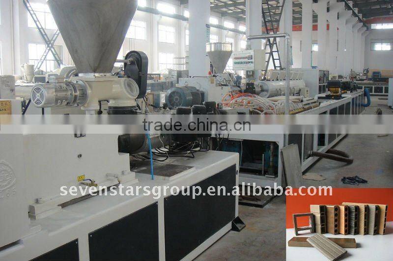 WPC profile making machine