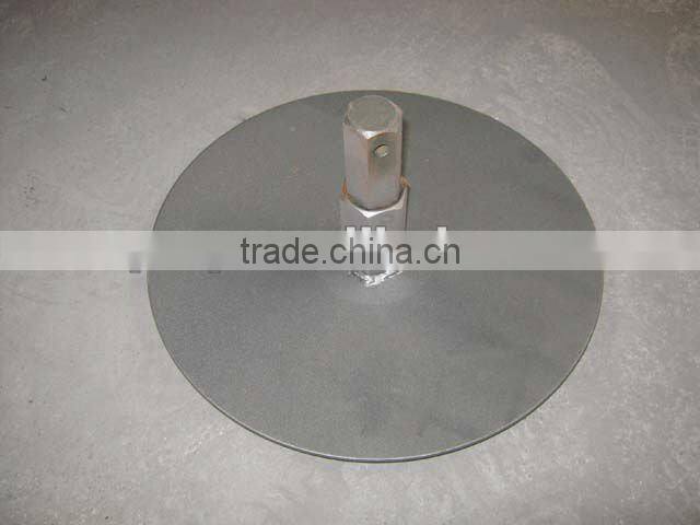 round blade and disc of tillers for agricultural machinery