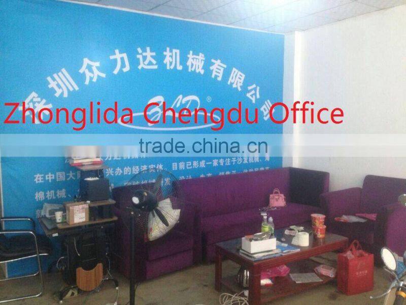 Single vertical circular knives CNC contour cutting machine