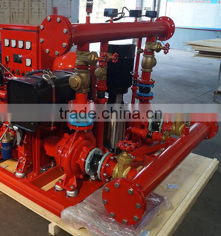 6 CYLINDERS DIESEL ENGINE PUMP SET FOR FIRE FIGHTING