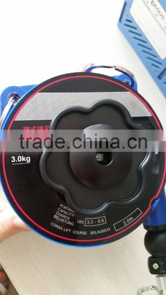 European style spring balancer capacity1.5kg-3kg
