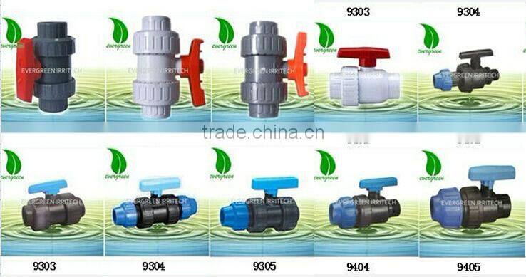 Plastic UPVC True Union Ball Valve