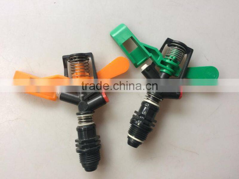 agricultural sprinkler water irrigation system plastic adjustable sprinkler with good price