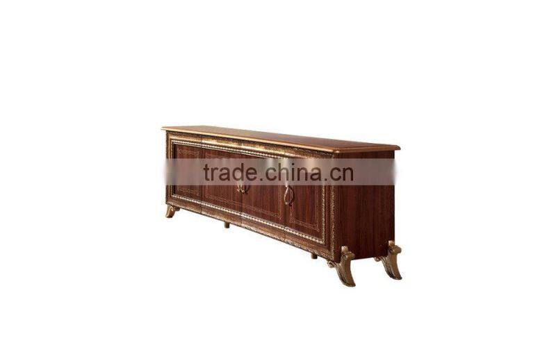 Luxurious Wooden Hand Made European Wine/Display Cabinet/Decoration Cabinet(MOQ=1 SET)