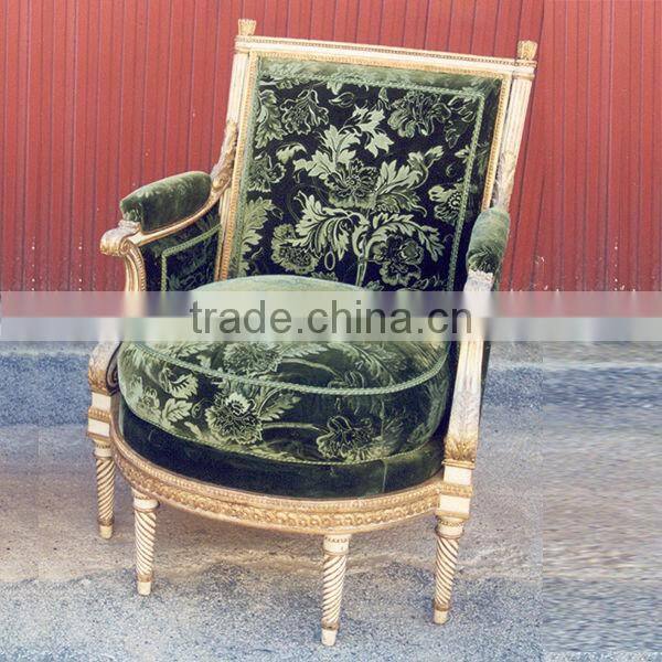 Spanish Style Banquet Chair Hand Carved Solid Wood