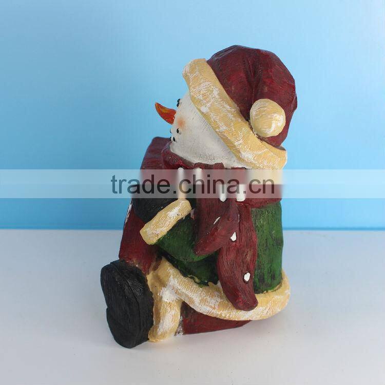 Custom christmas resin figurine wholesale
