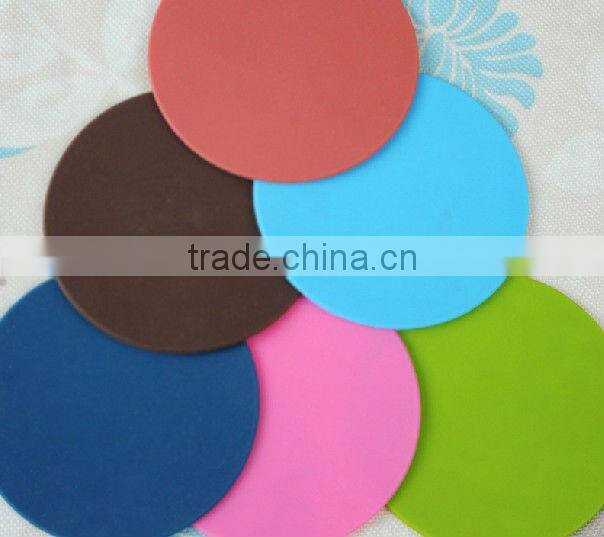 Promotion gift Creative Round Silicone Coffee Cup Coaster