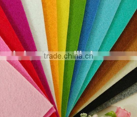 15072509 Colorful wool felt for handicfats, needle punch felt/colorful felt