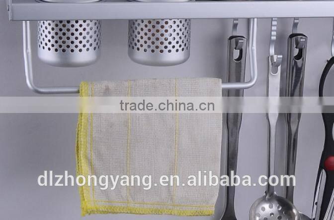 Kitchen wall Mounted pantry Holder Organizer Storage rack Spice shelves