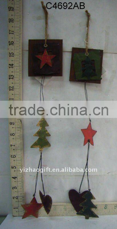 best selling outdoor antique homemade cheap hollow wooden crafts supplier