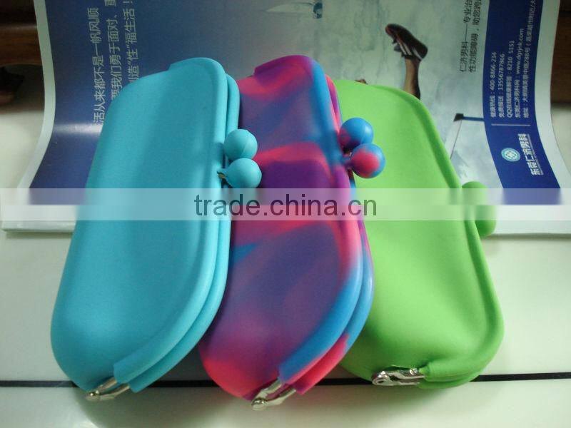 hot sale Silicone Glass Bag/Silicon Cosmetic Bag