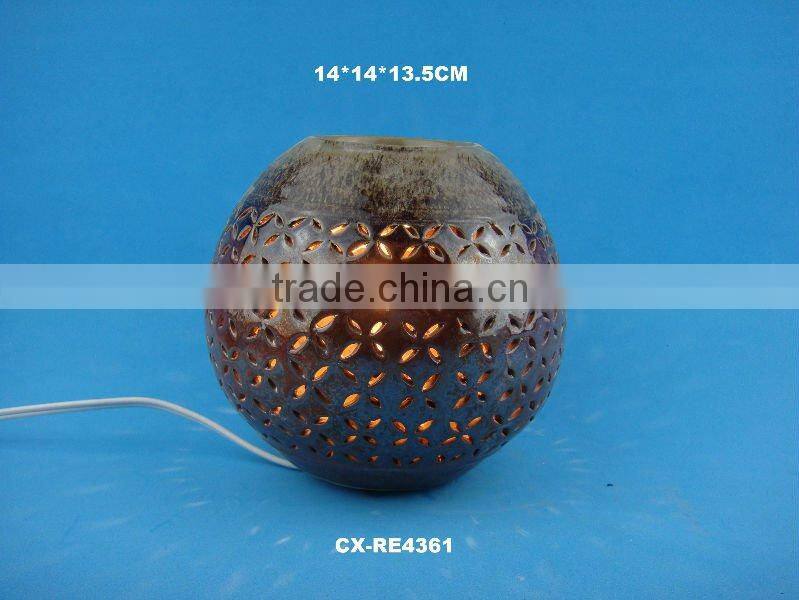 Ceramic oil burner-Constant Temperature Electric Ceramic Wax Warmer for Soy Wax