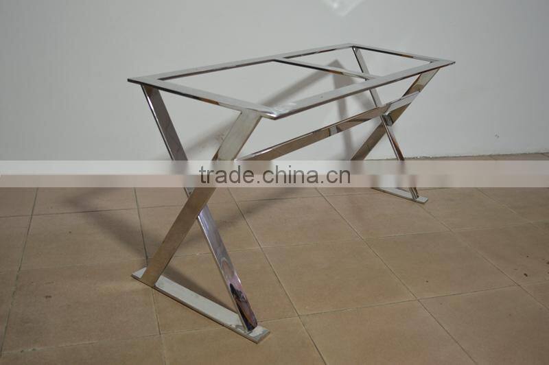 Stainless steel dining table base