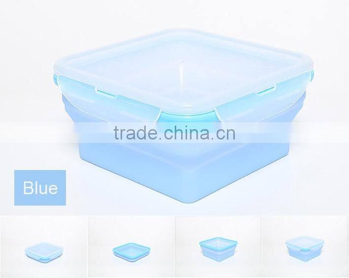 Collapsible Silicone Food Container