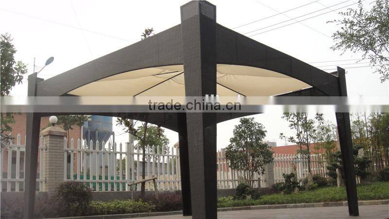 New Design Outdoor Garden Rattan Pavilion Gazebo