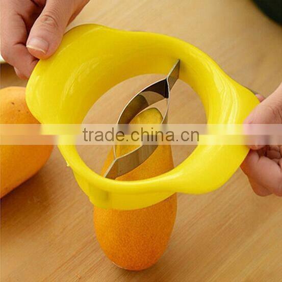 wholesale plastic mango cutter mango slicer fruit cutter