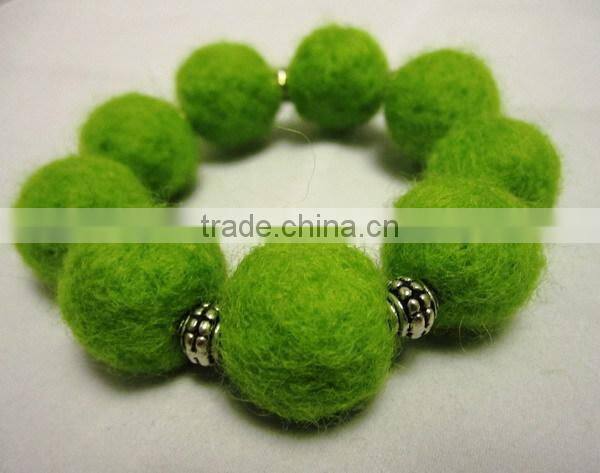 hot new products alibaba website china supplier promotional gift felt fabric fashion colorful european charm health bracelet