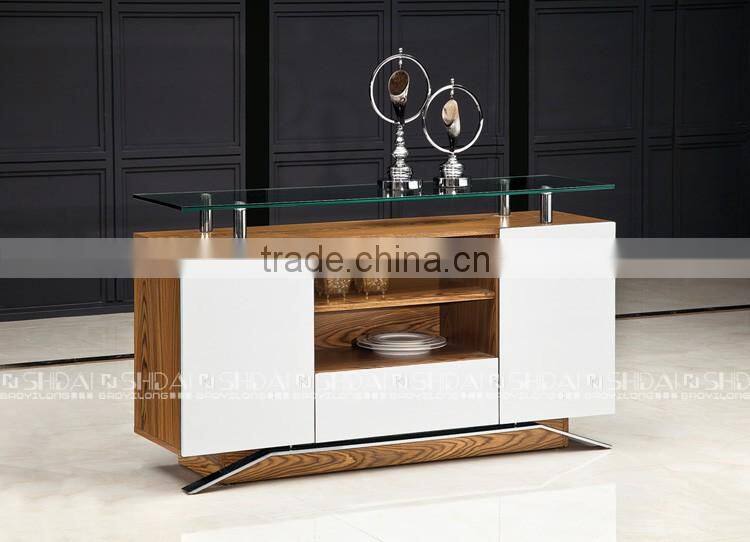 Kitchen Buffet China Cabinet Sideboard Hutch Dining Storage Modern NEW N-6337