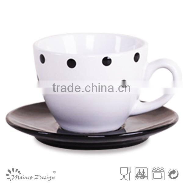 wholesale ceramic tea cup and saucer set