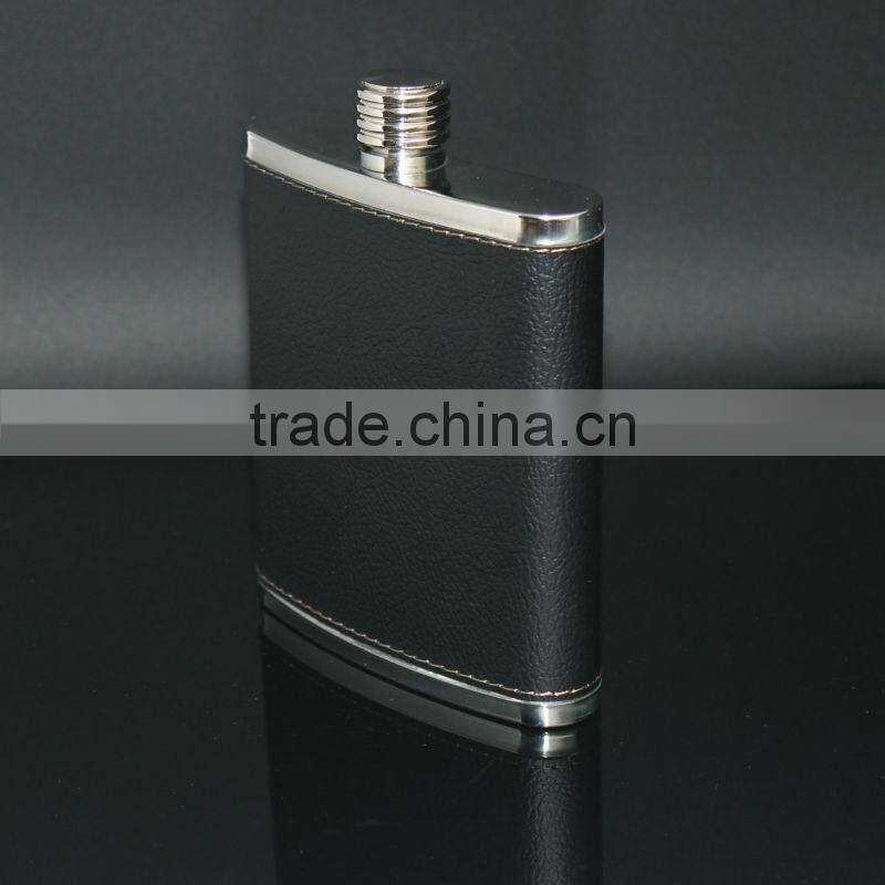 2014 new style 7oz portable stainless steel wine pot