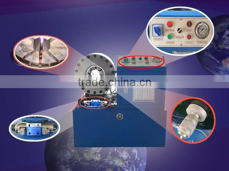 2inch 1inch 1-1/4" 1-1/2" Small China supplier portable hydraulic hose crimping machine/hydraulic hose crimper
