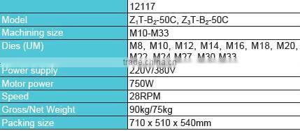 bar threader machine for hot sale