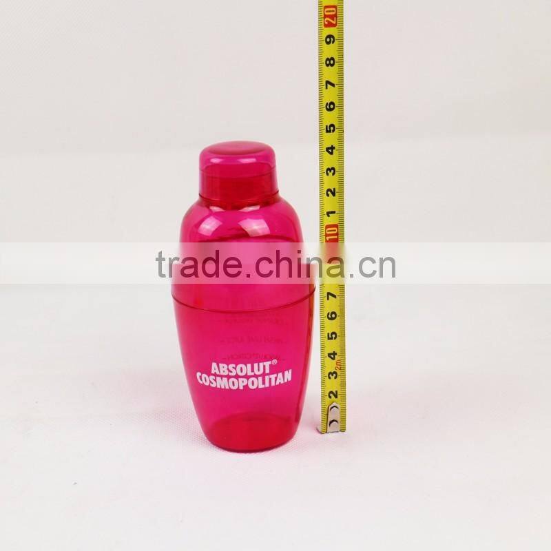 8oz mini cocktail shaker pink