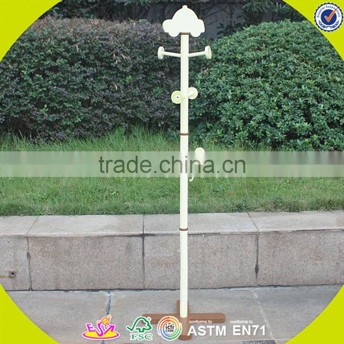 wholesale various styles child clothes standing rack household necessities wooden clothes standing rack W09B015