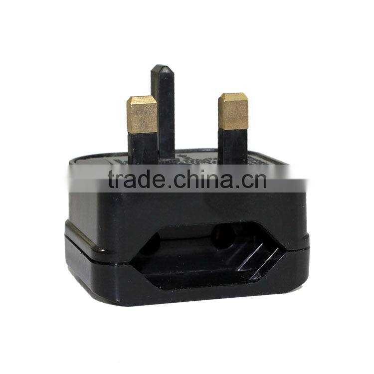 TSJ0001 ABS 250V 2.5A British turn European plug