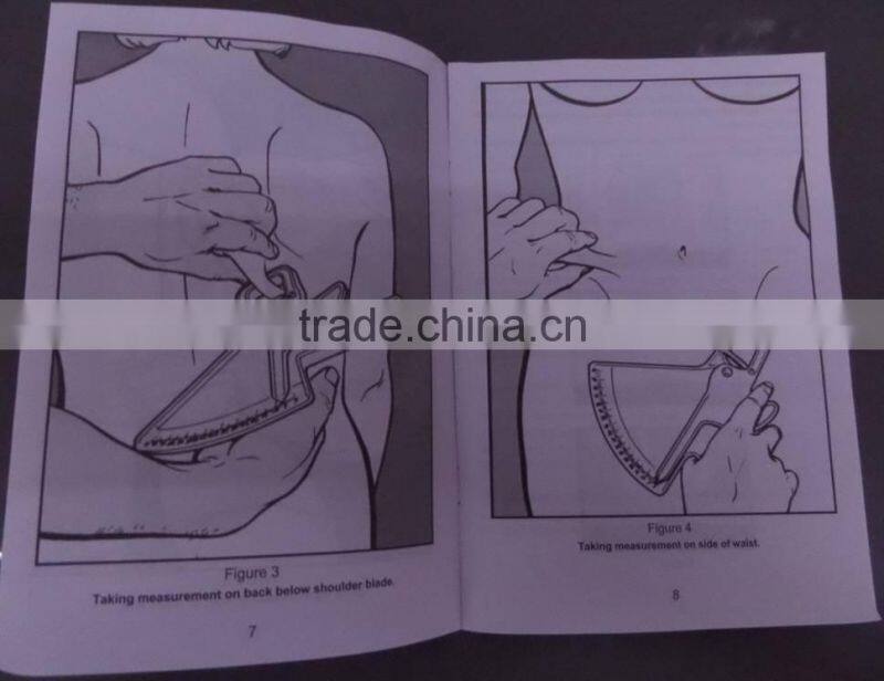 0-80mm Slim Guide Skinfold Caliper Measure Body Fat Tester for Health Tools