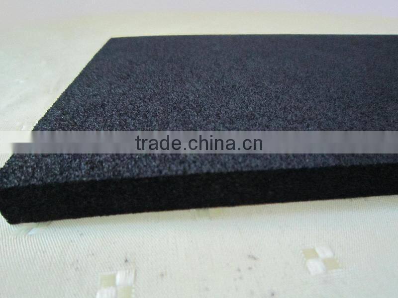 glass edge strip foam rubber boat rubber strip