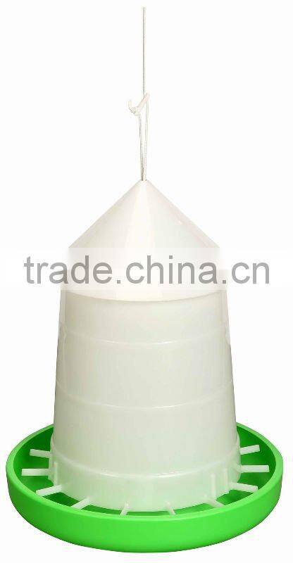 Classic Adjustable feed flow Plastic Gear Box Feeder with plastic lid Poultry Feeder