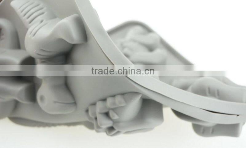 11201 silicone dinosaur shaped cake mold