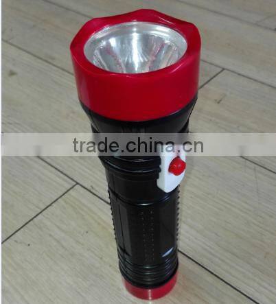 LED Hand Torch, Cheap Plastic Hand Torch, plastic body LED torch