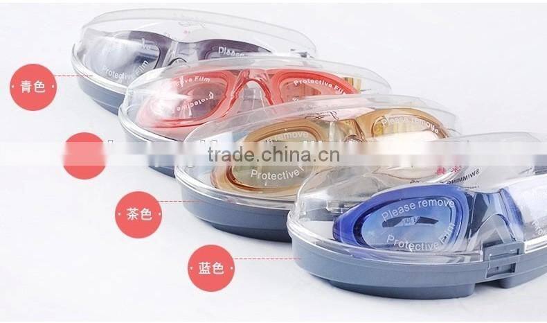 Best Custom Adult Adjustable Silicone Swimming Goggles
