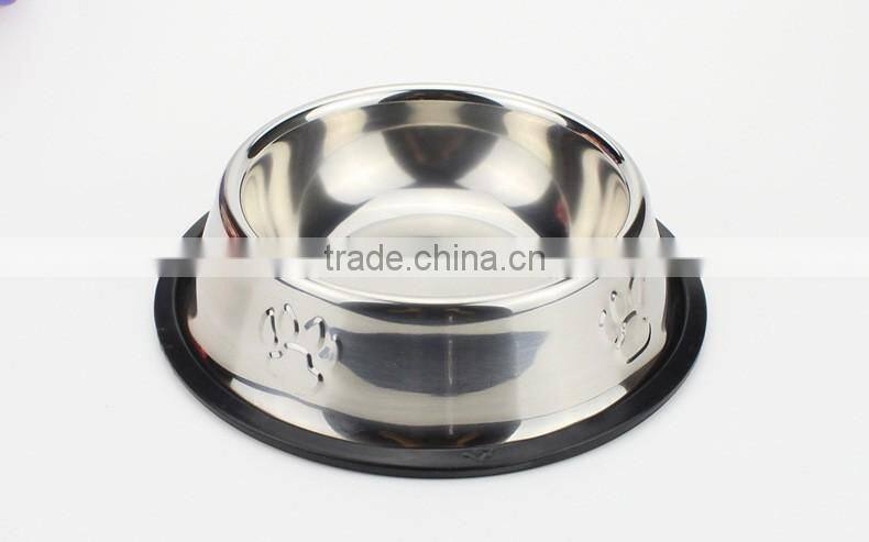 560ml stainless steel pet food container/pet bowl for sale
