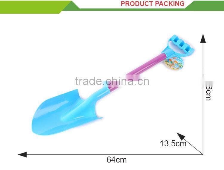 Most popular children outdoor toy plastic shovel handle