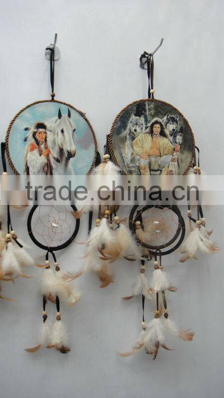 Indian Suede Dream catcher hyy-pmw05