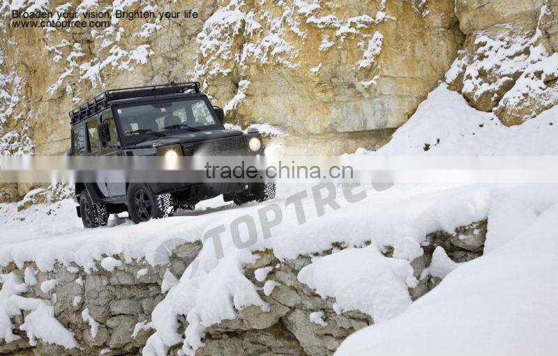 7 inch red ring hid xenon off road light, 55w hid offroad light