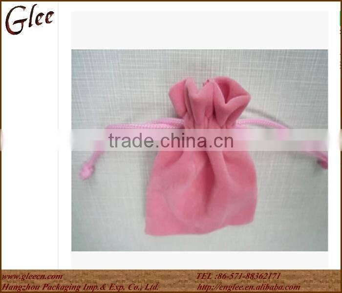 cheap suede fabric bag for jewelry packing