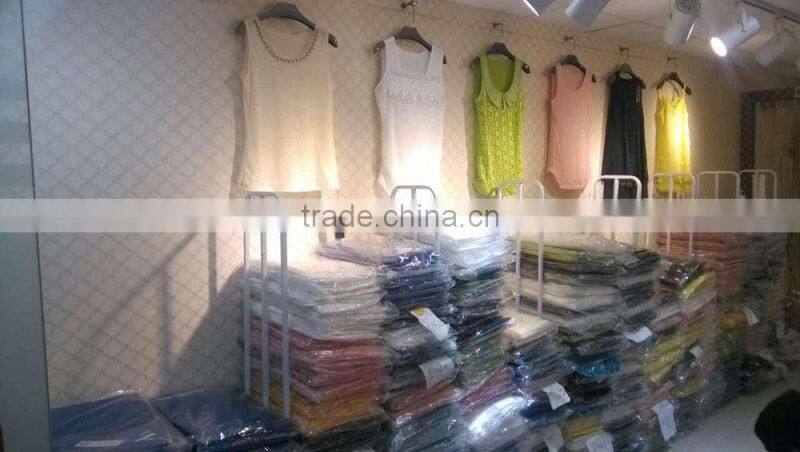 High quality elegant ladies' sleeveless three layers of tie dye tassel dress