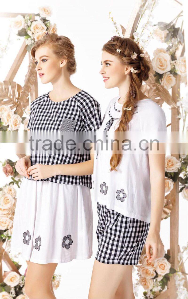 Various sexy nighty Summer pajamas Lady Nightgown