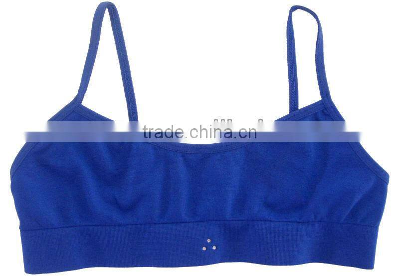 Girl's Sports Bra Crop Top Cami Seamless