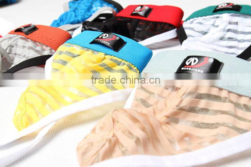 transparent sexy lace thongs for men