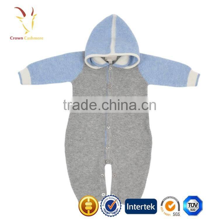 Cashmere Romper Set For Baby