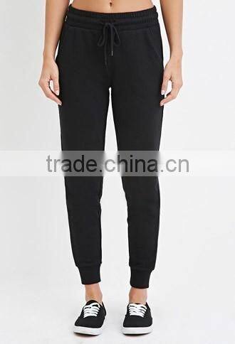 2017 Wholesale High Quality Custom Solid Plain Gym Sports Women Pants