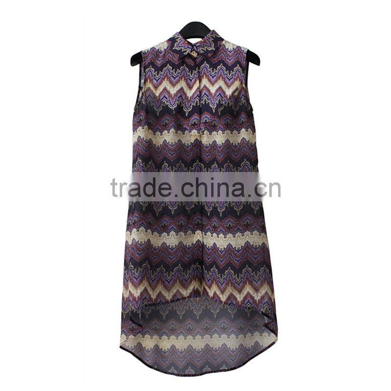 2014-2015 new design lady dress shirt custom made lady dress