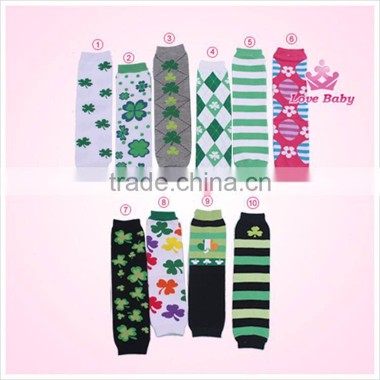 yiwu factory sale baby strip knitted leg warmers for womens LB20151024-11