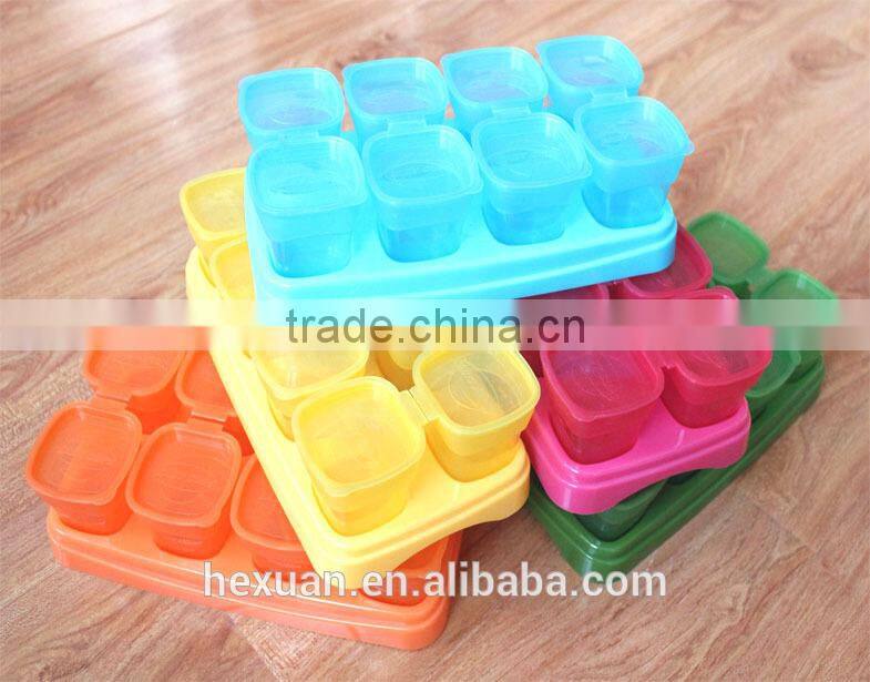 Many size you can choose Baby Cubes Food Container