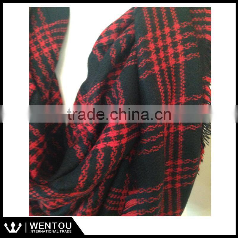 Wholesale Multi-Colored Plaid Oversized Blanket Scarf